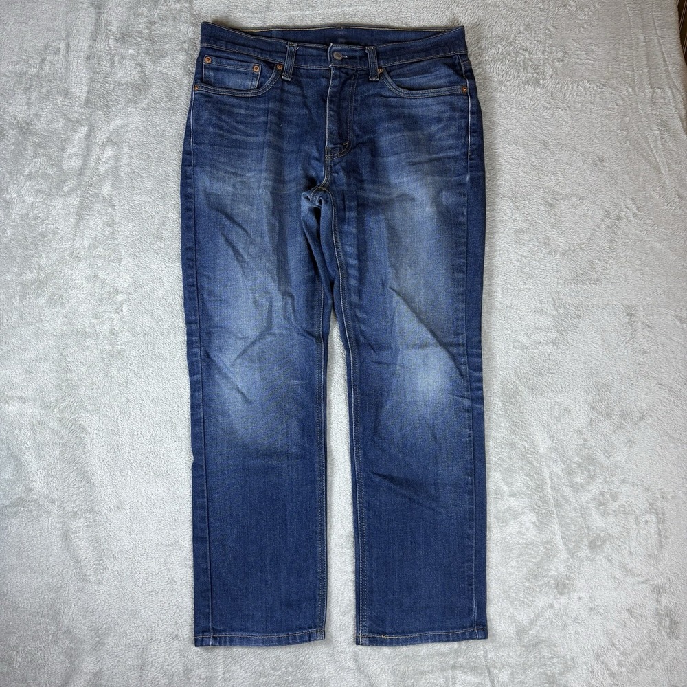 Levi's‎ 541 Jeans Men's 32x30 (Fits 34x28) Straight Leg Blue Stretch